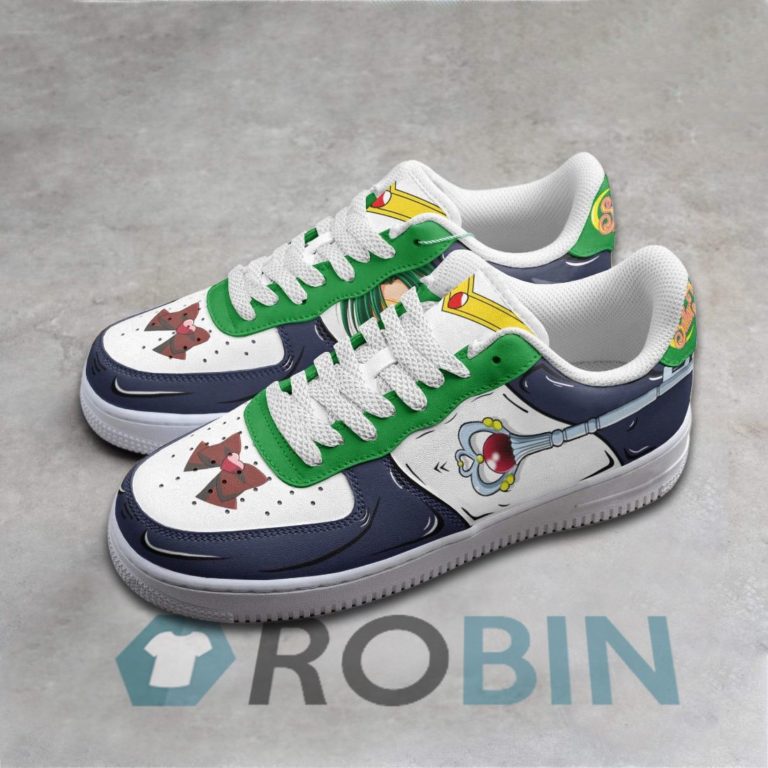 Sailor Pluto Air Force 1 Sneakers Custom Sailor Moon Anime Shoes