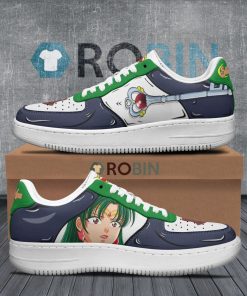 Sailor Pluto Air Force 1 Sneakers Custom Sailor Moon Anime Shoes