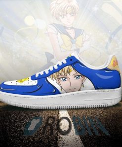 Sailor Uranus Air Force 1 Sneakers Custom Sailor Moon Anime Shoes