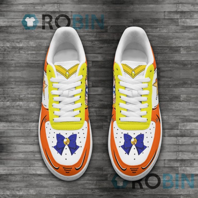 Sailor Venus Air Force 1 Sneakers Custom Sailor Moon Anime Shoes