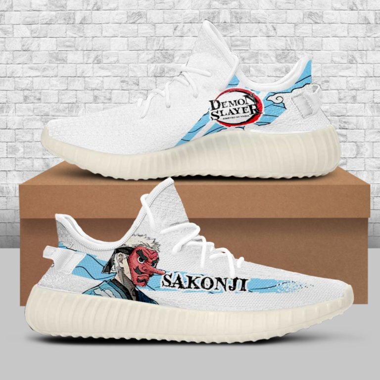 Sakonji Urokodaki Shoes Demon Slayer Custom Yeezy Shoes