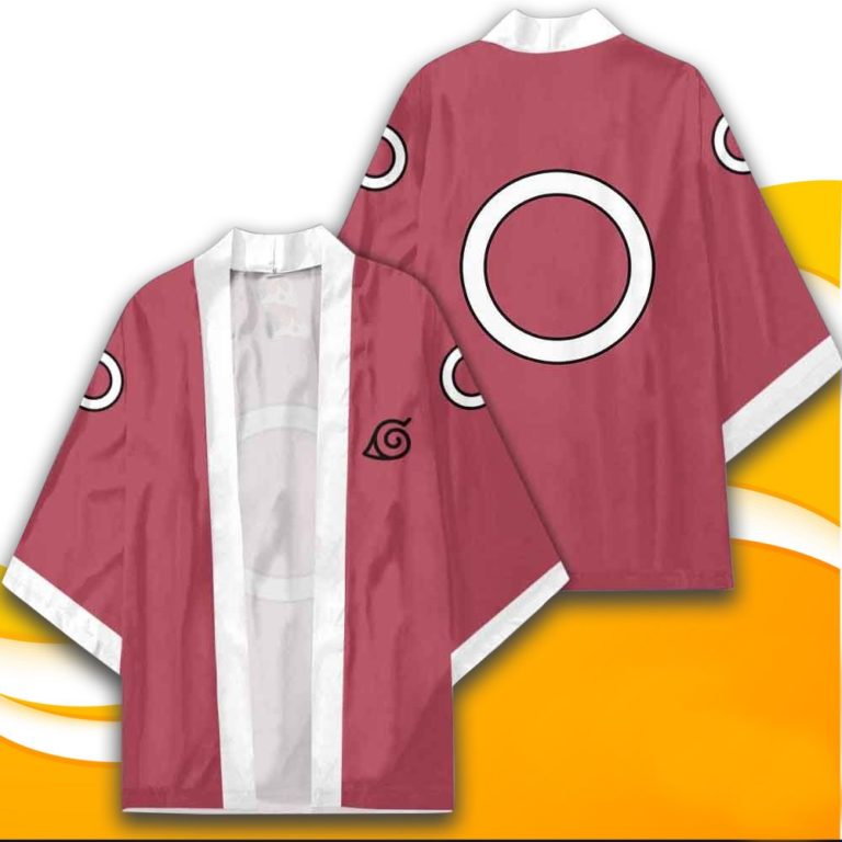 Sakura Haruno Kimono Uniform Anime Naruto Kimono Cardigan