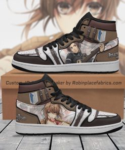Sasha Braus JD 1 Sneakers Custom Attack On Titan Anime Shoes Sasha Braus JD 1 Sneakers Custom Attack On Titan Anime Shoes