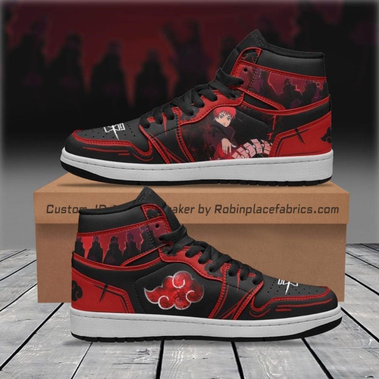 Sasori Akatsuki JD Sneakers Custom Naruto Anime Shoes
