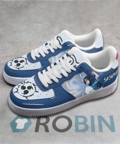 Sasuke Air Forces Custom Anime Shoes Chidori Naruto