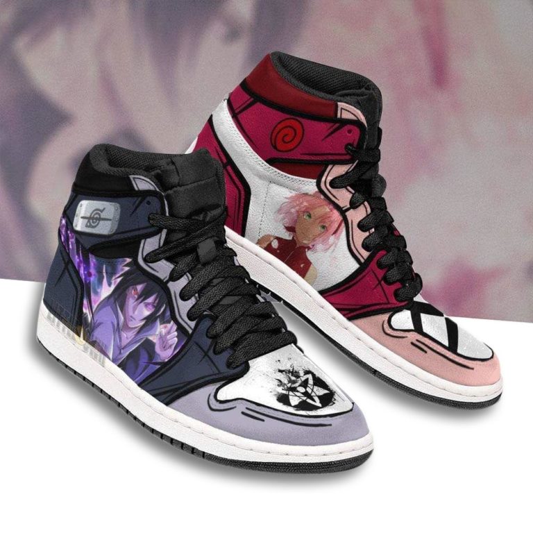 Sasuke X Sakura Custom Anime Shoes