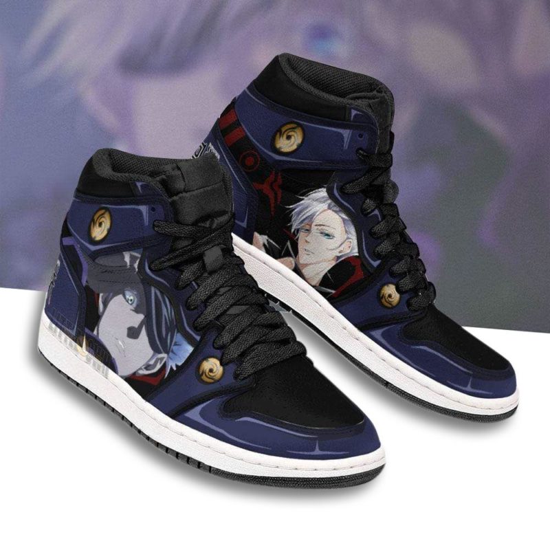 Satoru Gojo JD 1 Sneakers Custom Jujutsu Kaisen Anime Shoes ...