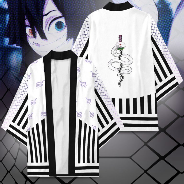 Serpent Breathing Kimetsu no Yaiba Kimono Cardigan