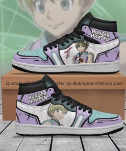 Shalnark JD Sneakers Custom Hunter X Hunter Anime Shoes Shalnark JD Sneakers Custom Hunter X Hunter Anime Shoes