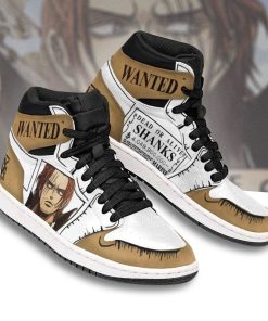 Shanks Wanted JD Sneakers Custom One Piece Anime Shoes Shanks Wanted JD Sneakers Custom One Piece Anime Shoes