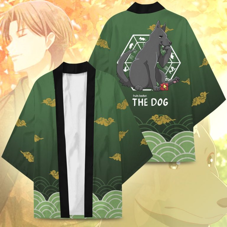 Shigure the Dog All Over Print Kimono