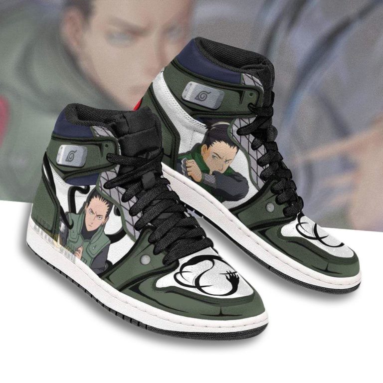 Shikamaru Nara JD 1 Sneakers Custom Naruto Anime Shoes