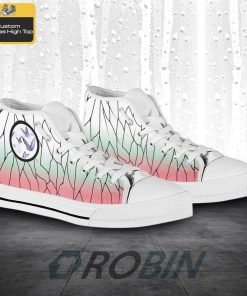 Shinobu Demon Slayer Anime Canvas High Top Shoes