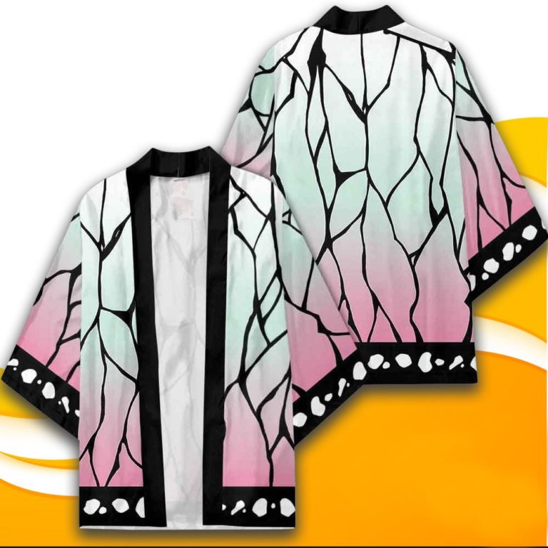 Shinobu Kimono Uniform Anime Demon Slayer Kimono Cardigan