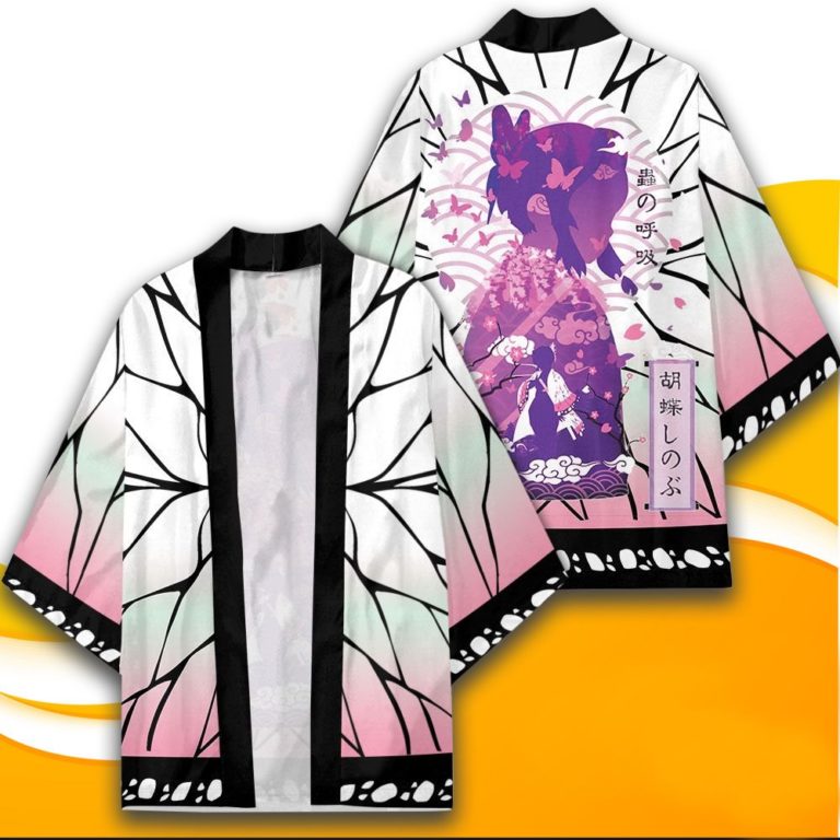 Shinobu Kocho Demon Slayer Otaku Kimono Cardigan