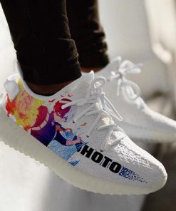 Shoto Todoroki Custom My Hero Academia Anime Sneakers