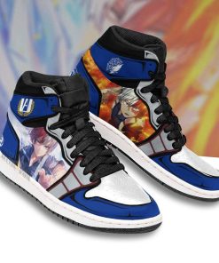 Shoto Todoroki My Hero Academia Custom Jordan 1 High Sneakers