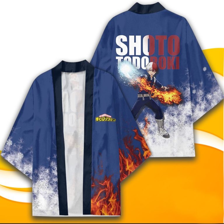 Shoto Todoroki My Hero Academia Kimono Cardigan