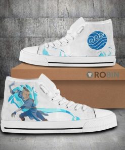 Sokka Avatar The Last Airbender Anime Canvas High Top Shoes