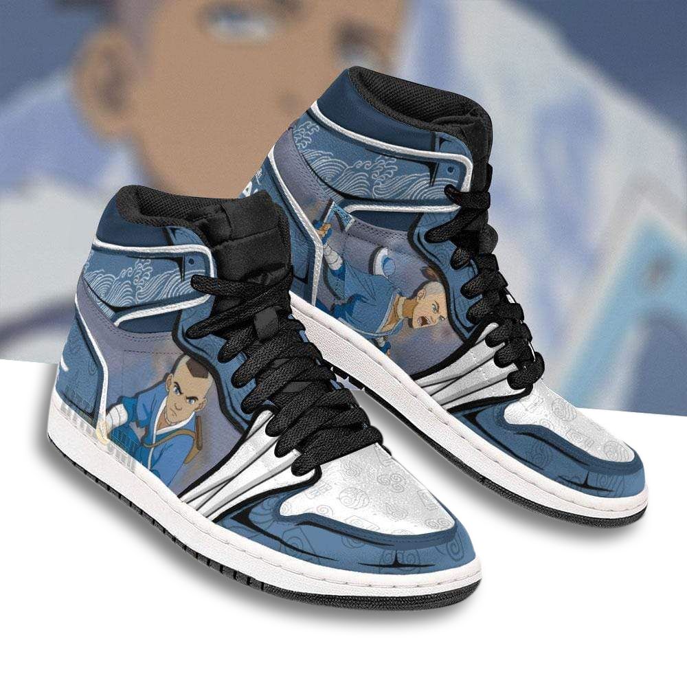 Sokka JD Sneakers Custom Avatar The Last Airbender Anime Shoes ...