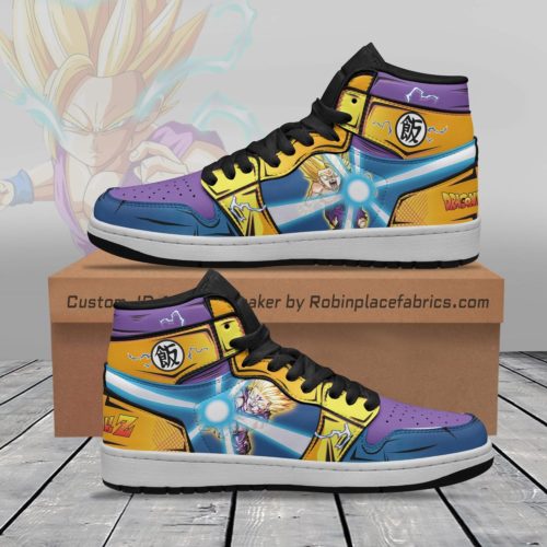 Son Gohan Shoes Custom Dragon Ball Anime JD Sneakers - RobinPlaceFabrics