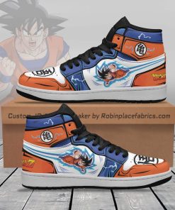 Son Goku JD Sneakers Custom Dragon Ball Anime Shoes