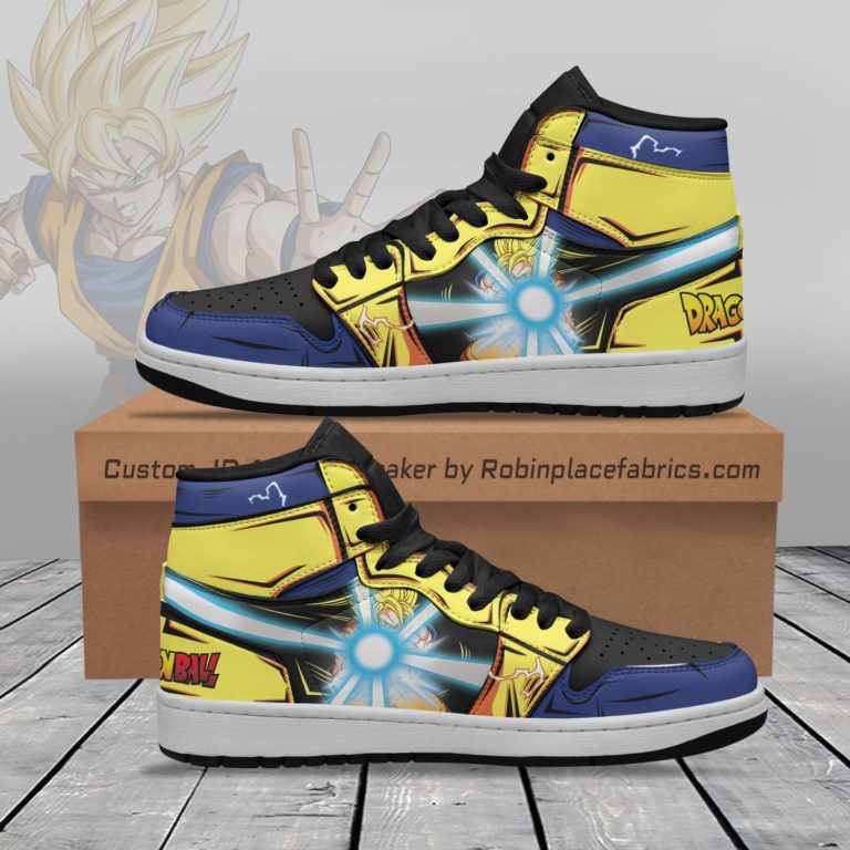 Son Goku JD Sneakers Custom Kamehameha Dragon Ball Anime Shoes