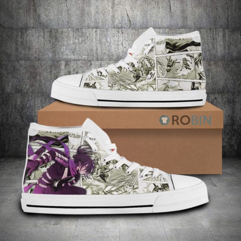 Sonic One Punch Man Anime Mixed Manga Style High Top Canvas Shoes