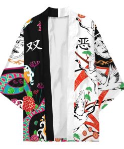 Souya x Nahoya All Over Print AOP Kimono Cardigan Souya x Nahoya All Over Print AOP Kimono Cardigan