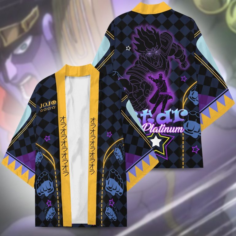 Star Platinum JoJos Bizarre Kimono
