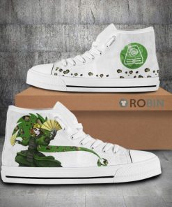 Suki Avatar The Last Airbender Anime Canvas High Top Shoes