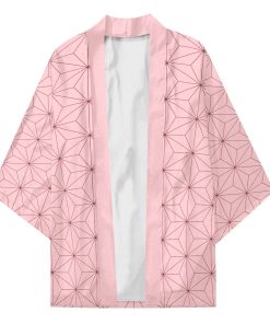 Summer Nezuko Pattern AOP Kimono