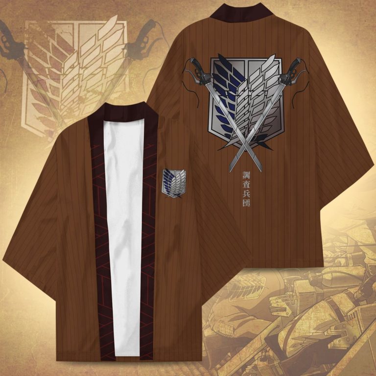 Survey Corps Attack on Titan Kimono Cardigan