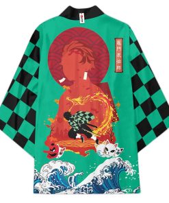 Tanjiro Demon Slayer Otaku All Over Print Kimono