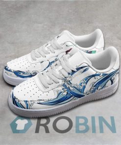 Tanjiro Kamado Air Force 1 Sneakers Custom Water Breathing Demon Slayer Anime Shoes