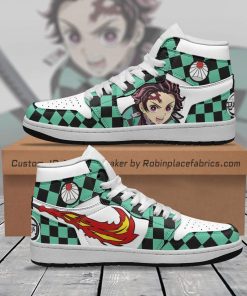 Tanjiro Kamado Sneakers Custom Anime Shoes Tanjiro Kamado Sneakers Custom Anime Shoes
