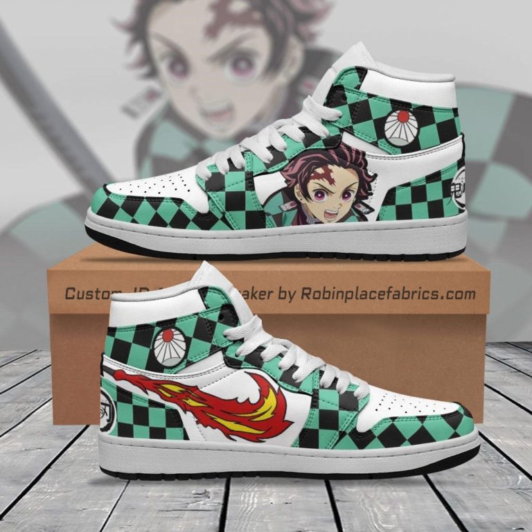 Tanjiro Kamado Sneakers Custom Anime Shoes