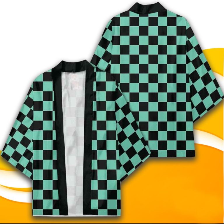 Tanjiro Kimono Uniform Anime Demon Slayer Kimono Cardigan