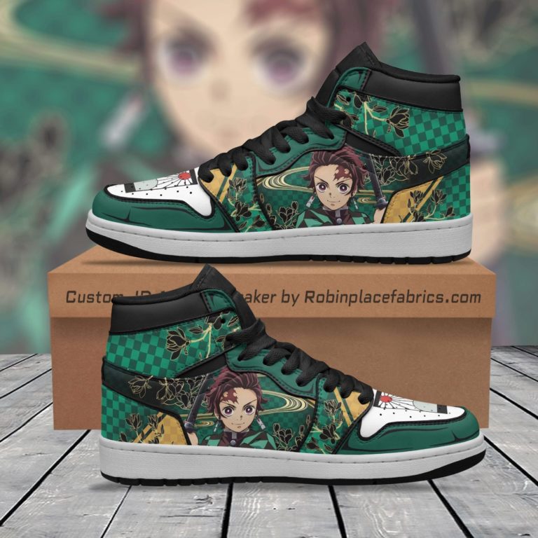Tanjiro Sneakers Kimetsu No Yaiba Shoes