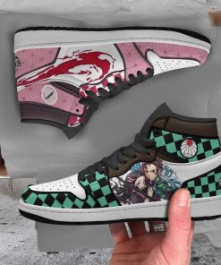 Tanjiro X Nezuko Blood Skill Custom JD Sneakers