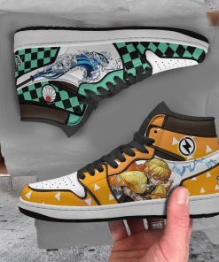 Tanjiro X Zenitsu Custom JD 1 High Sneakers