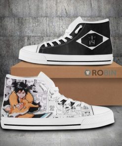 Tatsuki Arisawa Bleach Anime Mixed Manga Canvas High Top Shoes