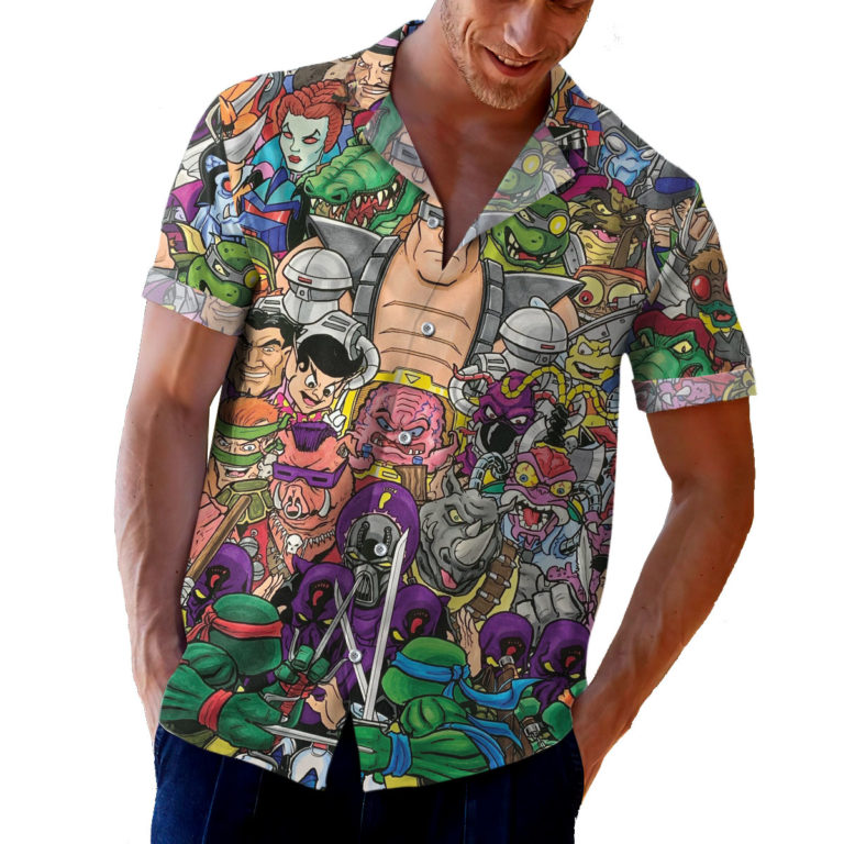 Teenage Mutant Ninja Turtles Rogues Aloha Shirt, Hawaiian Shirt