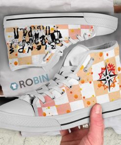 The Seven Deadly Sins Anime High Top Canvas Shoes
