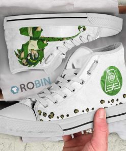 Toph Beifong Avatar The Last Airbender Anime High Top Canvas Shoes Toph Beifong Avatar The Last Airbender Anime High Top Canvas Shoes