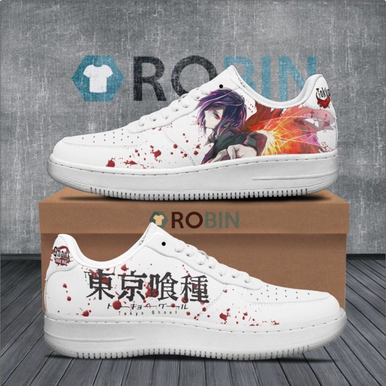 Touka Kirishima Air Force 1 Sneakers Custom Tokyo Ghoul Anime Shoes