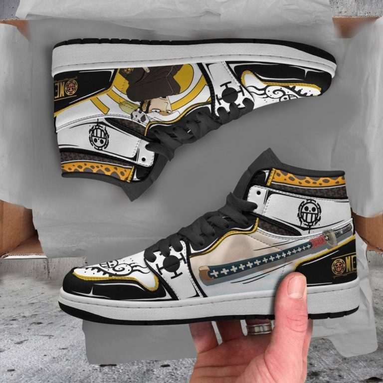 Trafalgar D. Water Law JD Sneakers Custom One Piece Anime Shoes
