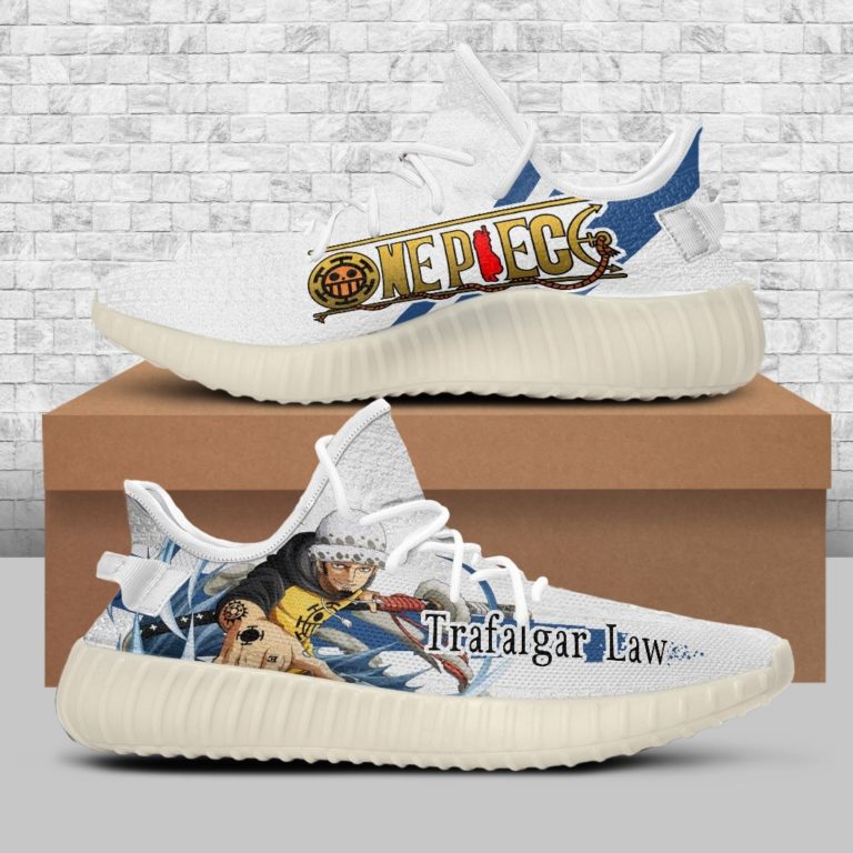Trafalgar Law One Piece Custom Yeezy Shoes