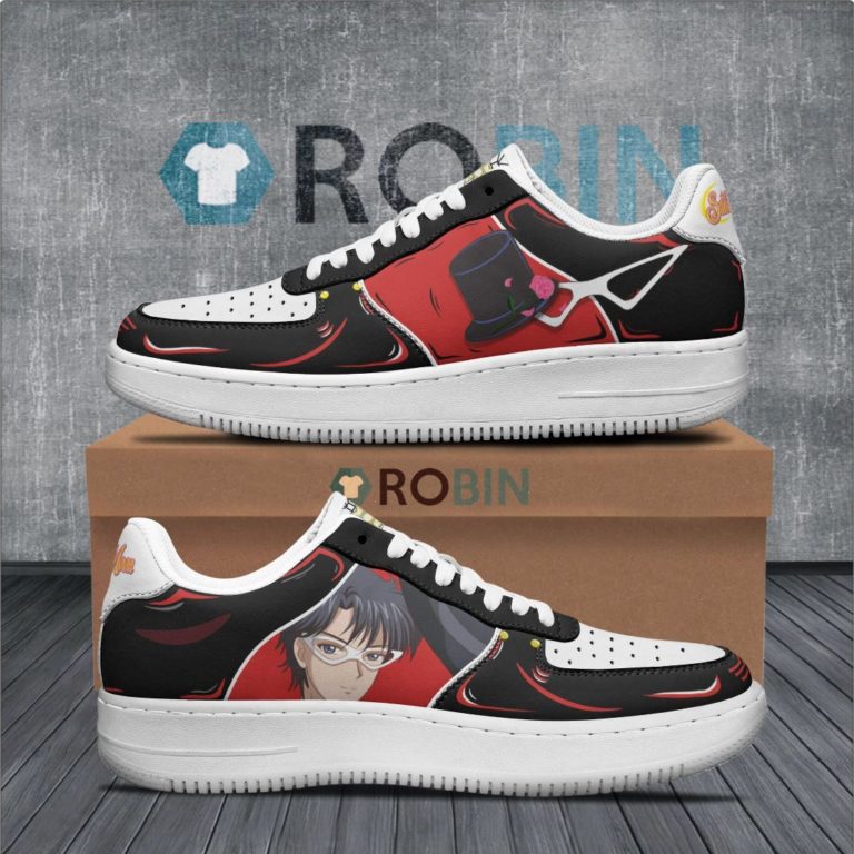 Tuxedo Mask Air Force 1 Sneakers Custom Sailor Moon Anime Shoes