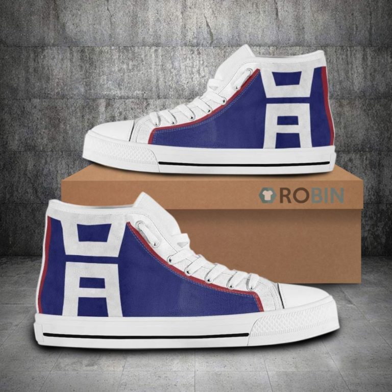 UA High School Anime Canvas High Top Shoes